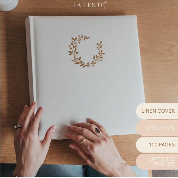 Premium Scrapbook/Photo Album with Writing Space - Picture 3 of 10